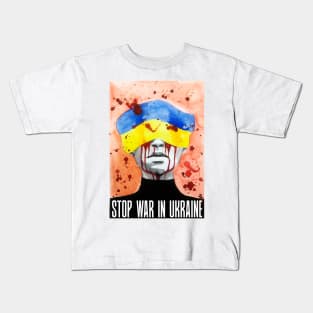 Stop war in Ukraine Kids T-Shirt